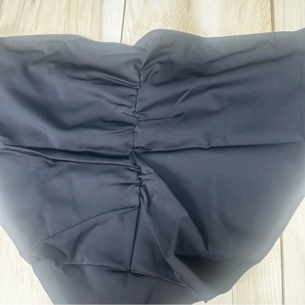 Phoenix Activewear Women’s Cheeky Bikini Bottom Swim‎ 3X Black NWT